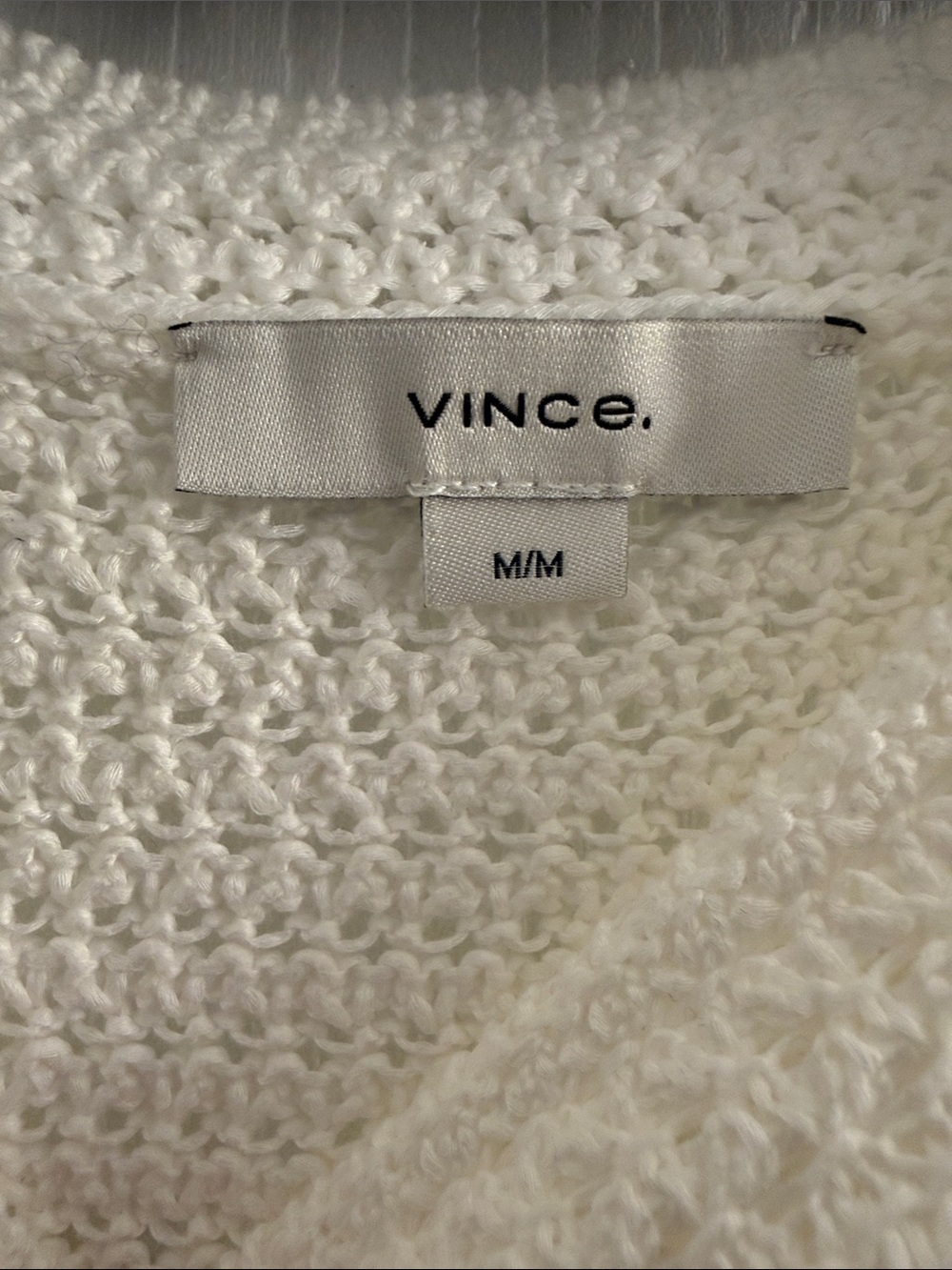 NWOT! Cotton Crochet Crewneck T-Shirt - Picture 5 of 8